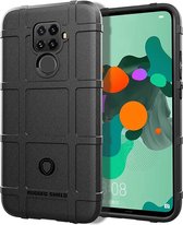 Voor Motorola Moto E7 Plus volledige dekking schokbestendig TPU-hoesje (zwart)
