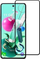 Voor LG K92 5G Full Glue Full Screen gehard glasfilm