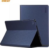 Voor Samsung Galaxy Tab S6 Lite P610 / P615 ENKAY ENK-8005 Horizontale Flip PU-leer + TPU Smart Case met Houder (Donkerblauw)