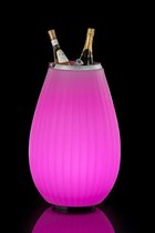 JOOULY 65 - LED-lamp 4 kleurwisselende varianten - 9 verschillende lichtkleuren - Bluetooth-speaker