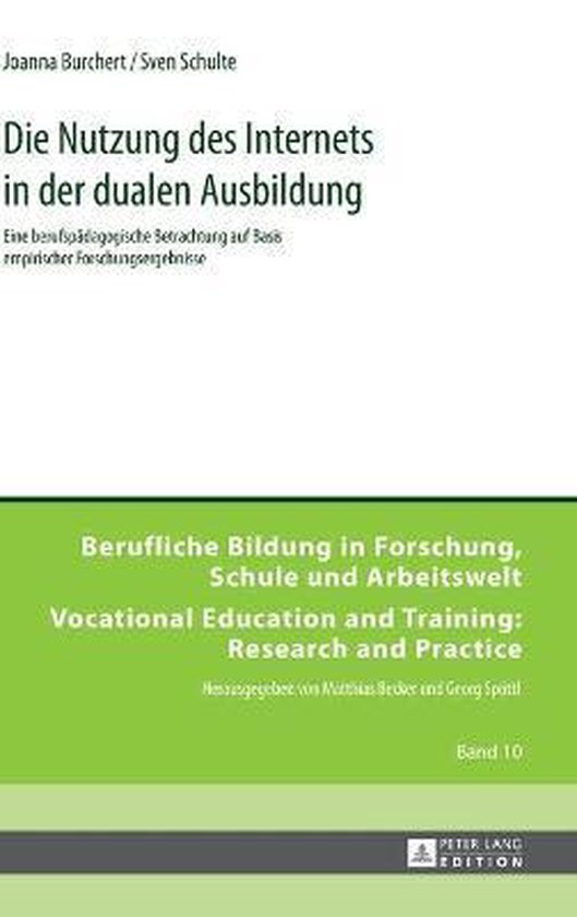 Die Nutzung des Internets in der dualen Ausbildung - cover