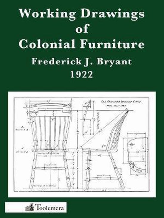 Working Drawings Of Colonial Furniture - cover