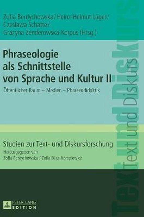 Phraseologie als Schnittstelle von Sprache und Kultur II - cover