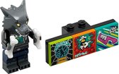 LEGO VIDIYO Bandmates Serie 1 - Weerwolf Drummer Minifiguur 43101