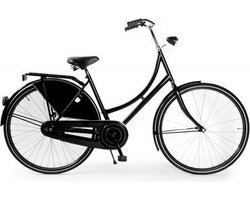 28 inch omafiets starter 57cm zwart