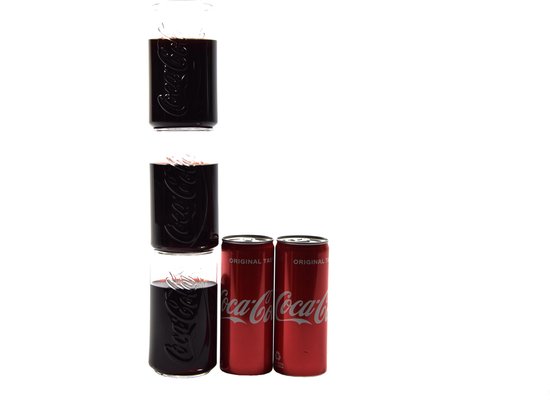 Verres assortis - x 3 - Coca Cola - 30 cl - LUMINARC