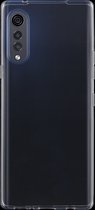 LG Velvet Hoesje - Mobigear - Ultra Thin Serie - TPU Backcover - Transparant - Hoesje Geschikt Voor LG Velvet