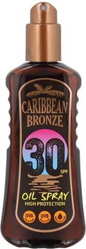 Caribbean Bronze zonneolie-spray SPF 30 | 200 ml - Zonnebrand