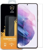 Samsung Galaxy S21 Plus (S21+) screenprotector - MobyDefend Case-Friendly Gehard Glas Screensaver - Screen Protector - Glasplaatje Geschikt Voor: Samsung Galaxy S21 Plus (S21+)