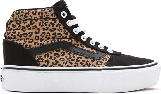 Vans Sneakers - Maat 37 - Meisjes - zwart - licht bruin | bol.com