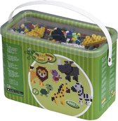 Hama 8804 Bucket 3000 Maxi Beads And Pegboard