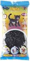 Hama 205-18 Bag 6000 Beads Black