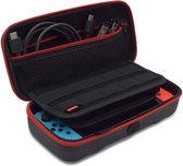WiseGoods Premium Storage Bag Nintendo Switch (Lite) - Étui rigide et manette - Housse de protection - Console - Sac de voyage pour jeu - Zwart