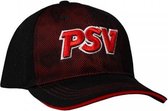PSV Cap Mesh Zwart Rood Senior