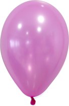 GLOBOLANDIA - 50 metallic roze ballonnen