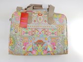 Oilily Spring Ovation laptop tas - 15,6inch - ivoor