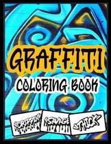 Graffiti Coloring Book: Unique Street Art Colouring Pages