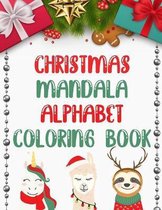 Christmas Mandala Alphabet Coloring Book