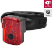 achterlicht Easyfix USB batterij led rood