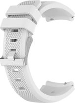 Strap-it siliconen horlogeband 22mm universeel - wit