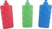 Koelelementen - Plastic - Blauw / Roze / Groen - 23,5 cm - Set van 2 - Assorti