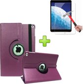 FONU Combi 360 Boekmodel Hoes iPad 2017 5e Generatie / iPad 2018 6e Generatie - 9.7 inch - Paars