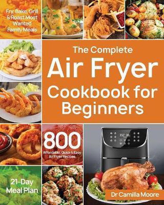The Complete Air Fryer Cookbook for Beginners - cover