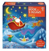 Book and 3 Jigsaws- Usborne Book and 3 Jigsaws: Santa