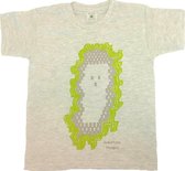 Anha'Lore Designs - Spookje - T-shirt - Antraciet - 7/8j (122/128)