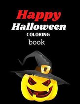 Happy Halloween Coloring Book