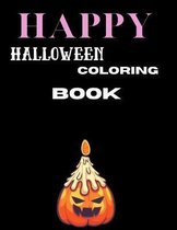 Happy Halloween Coloring Book