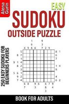 Easy Sudoku Outside Puzzle Book for Adults
