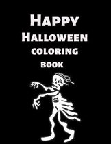 Happy Halloween Coloring Book