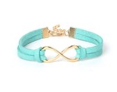 Infinity armband | blauw