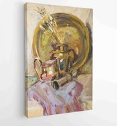 Texture oil painting, still life oil impreessionizm - Moderne schilderijen - Vertical - 524627371 - 50*40 Vertical