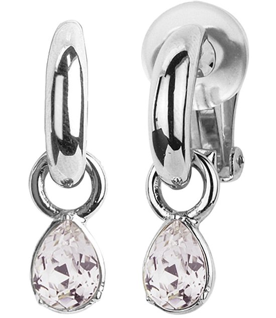 Traveller - Clips oreilles - Pendentifs - Cristal Swarovski - Couleur argent - 157458