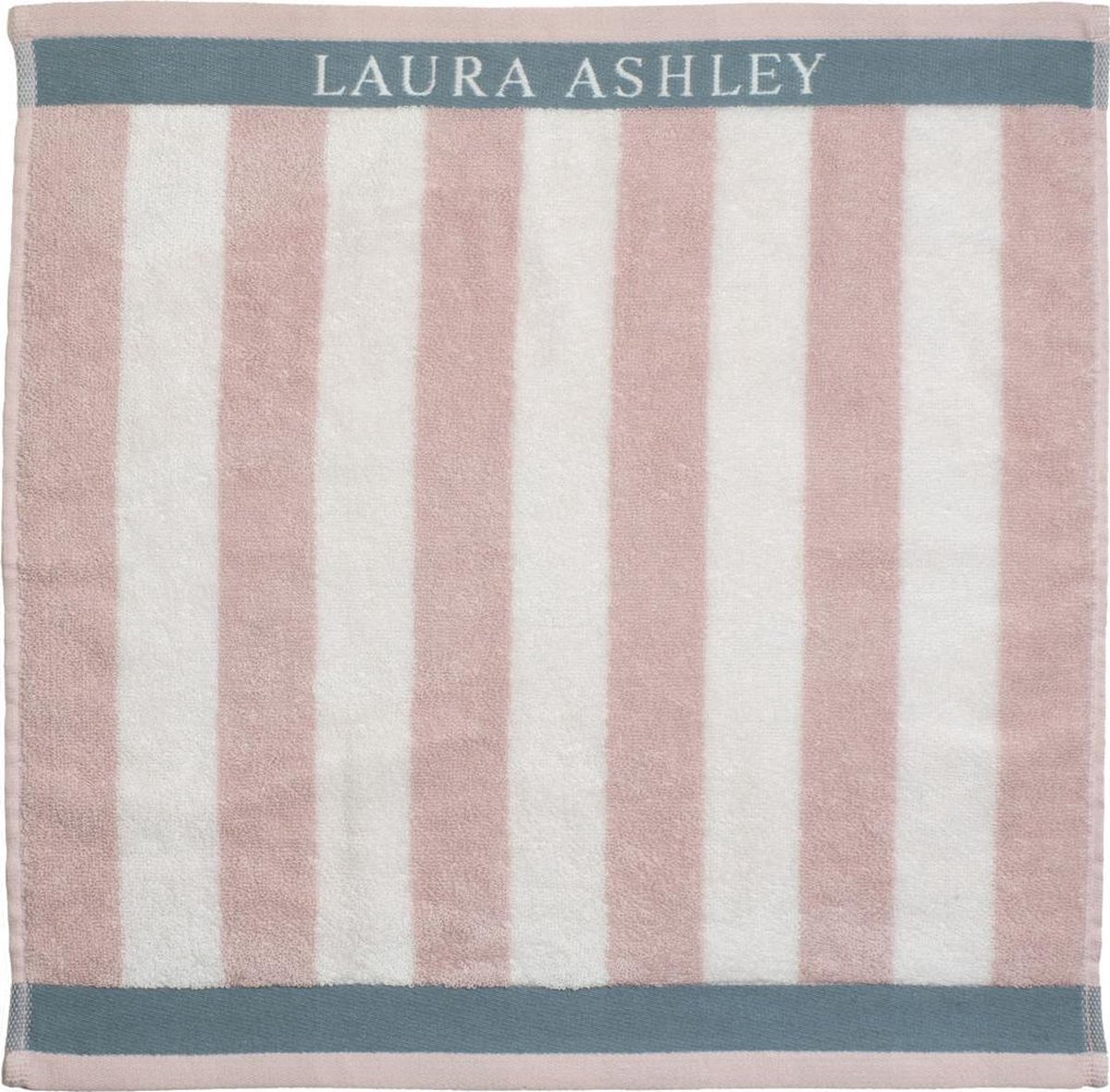 Laura Ashley Keukendoek Blush Stripe 50X50 Cm Roze