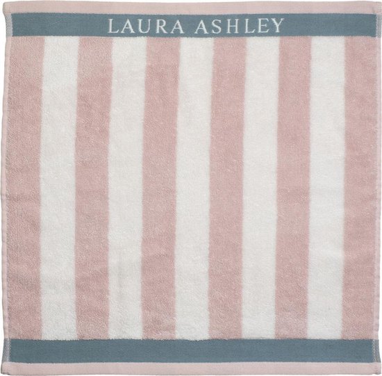 Laura Ashley Keukendoek Blush Stripe 50X50 Cm Roze