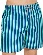 Shiwi Midi Stripe  Zwembroek - Mannen - navy - blauw