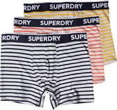 Superdry Superdry Boxer  Onderbroek - Mannen - grijs/navy/rood/geel