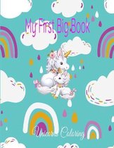 my first big book unicorns coloring
