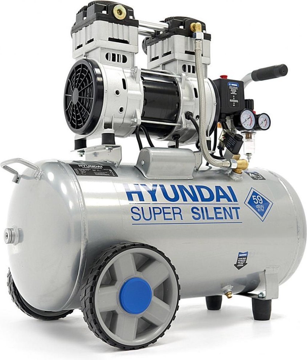Hyundai 50 Liter Professionele Low Noise Compressor