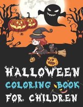 Halloween Coloring Book for Children