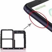Simkaartlade + Simkaartlade + Micro SD-kaartlade voor Asus Zenfone Max Plus (M1) ZB570TL / X018D (goud)