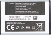 Vervangingsbatterij Voor Samsung - 800mAh - Model AB463446BU - Geschikt Voor Samsung C512 / X208 / 1258/1250