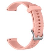 Smart Watch siliconen polsband horlogeband voor POLAR Vantage M 22 mm (roze)