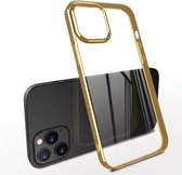 X-Level Original Series Ultraslanke TPU-beschermhoes voor iPhone 12 Pro Max (goud)