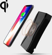 K005 10 W PD3.0 USB-C / Type-C + QC3.0 USB + QI Draadloze snellaad powerbank met USB-C / Type-C + Micro USB + 8-pins interface datakabel, batterijcapaciteit: 10000 mAh