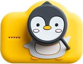 Polar Species Fotografische video HD draagbare cartoon mini-kindercamera, stijl: camera (geel)
