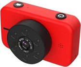 4K HD Mini-kindercamera Dubbele camera voor en achter 50 miljoen pixels digitale camera (rood)